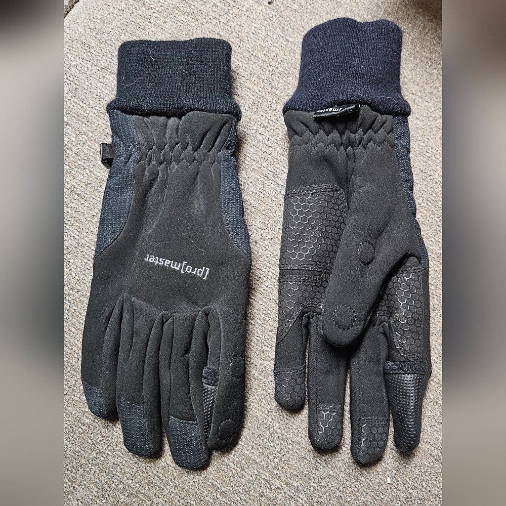 [Pro]Master Black Winter Gloves